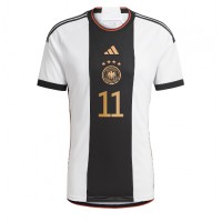 Germany Mario Gotze #11 Replica Home Shirt World Cup 2022 Short Sleeve